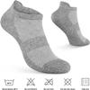 brookhaus Women Low Cut No Show Running Socks 6 Pairs - Cushioned Arch Support, Moisture Wicking Athletic Ankle Socks view 4