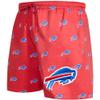 Pro Standard Men's Red Buffalo Bills Allover Print Mini Logo Shorts view 2