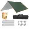 SEALFO 3x3m 3x4m 3x5m Awning Watertight Tarp Tent Outdoor Sun Shelter Camping Tourist Tarp Canopy Sunshade Sun Shade Beach Garden (Color : Style 2, Size : 3x4m) view 1