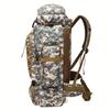 80L Tactical Molle Backpack Rucksack Camelflage Grey Great For Outdoor | Camping Backpack For Men view 1