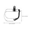 OSALADI Stainless Steel Holder Horseshoe Bracket for Boats and Yachts Easy to Install Swimming Holder for Use Stainless Steel Construction view 2