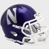 Northwestern Wildcats Replica Speed Helmet view 1