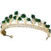 Beavorty Elegant Headdress for Weddings Parties Birthdays Wear-resistant Floral Adornment for Women and Girls Lightweight Charming Accessory view 1
