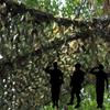 XIGOUZIQU Camouflage Netting, Camo Netting Camouflage Net Bulk Roll Army Lightweight Camo Net for Decorations, Hunting, Camping, Shooting, Car Cover, Sunshade (Size : 2x15m/6.6x49.2ft) view 4