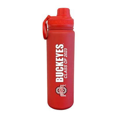 The Fanatic Group Ohio State University Class of 2023 24 oz. Stainless Steel Bottle - Red