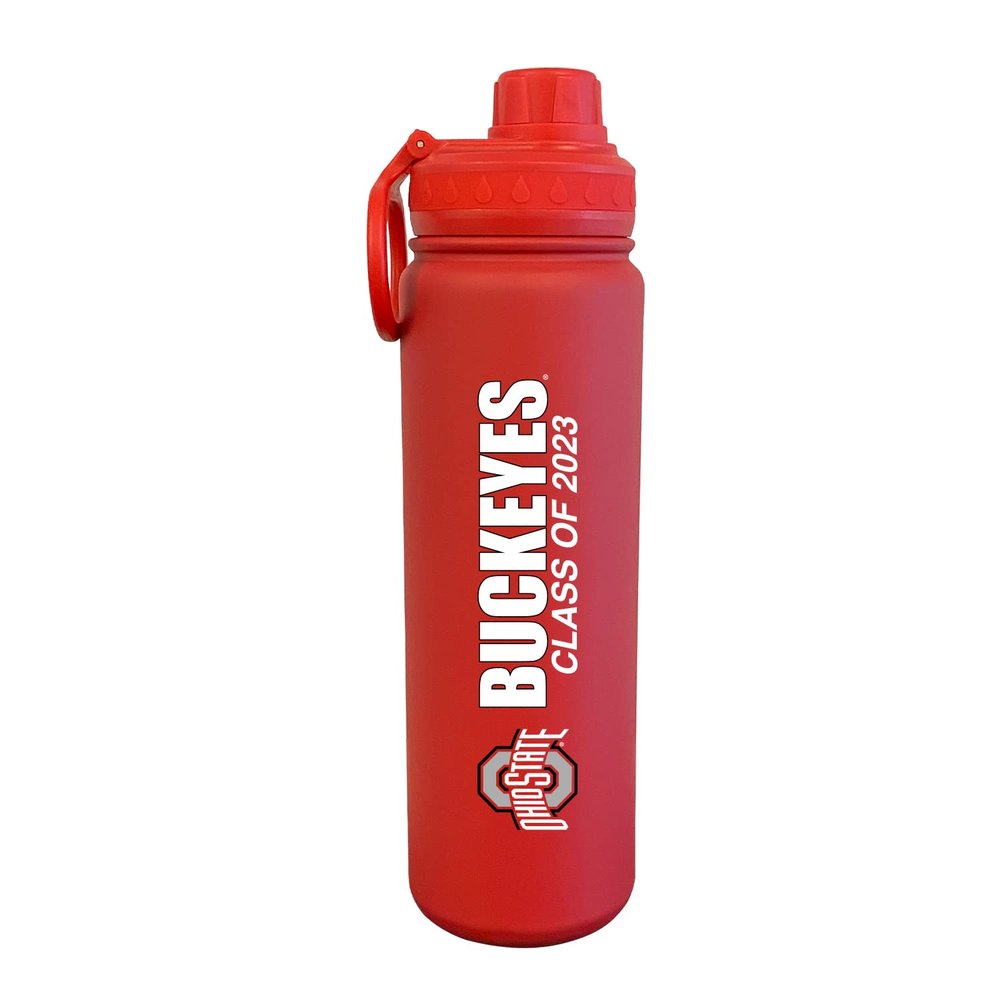 The Fanatic Group Ohio State University Class of 2023 24 oz. Stainless Steel Bottle - Red