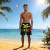 JUDIMANG Jamaica Map Red Men's Swim Trunks Quick Dry Board Shorts Beach Swimsuit with Pockets Mesh Lining X-Large view 3