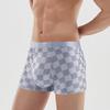Maiyifu-GJ Men's Traceless Quick Dry Boxers Brief Stretch Soft Trunks Breathable Sports Underpants (Gray 1PC,XX-Large) view 2