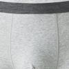Maiyifu-GJ Men's U-Shaped Athletic Underwear Mid-Rise Breathable Boxer Briefs Cotton Cozy Trunks (Gray 5PC,X-Large) view 2