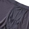 Maiyifu-GJ Men's Ice Silk Solid Colour Underwear Moisture-Wicking Breathable Trunks Stretchable Mesh Boxer Briefs (Gray 3PC,4X-Large) view 2