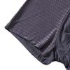 Maiyifu-GJ Men's Ice Silk Solid Colour Underwear Moisture-Wicking Breathable Trunks Stretchable Mesh Boxer Briefs (Gray 3PC,4X-Large) view 3
