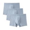 Maiyifu-GJ Men's Moisture-Absorbing U Convex Underwear Comfort Stripe Trunks Soft Cotton Boxer Briefs (Blue 10 3PC,7X-Large)