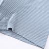 Maiyifu-GJ Men's Moisture-Absorbing U Convex Underwear Comfort Stripe Trunks Soft Cotton Boxer Briefs (Blue 10 3PC,7X-Large) view 3