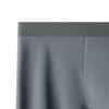 Maiyifu-GJ Men's Comfy Solid Colour Underwear Traceless Breathable Boxer Brief Stretch Soft Trunks (Gray 1PC,3X-Large) view 3
