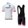 Italy Tour Team White Cycling Jersey Set,Summer Short Sleeve Cycle Shirt MTB Bike Clothing Bib Short Kits 9D Gel Pad (2XL) view 1