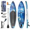 SereneLife Inflatable Stand Up Paddle Boardwith Premium SUP Accessories & Carry Bag & Detachable Universal Paddle-Board Seat - Adjustable Paddle Board Seat, Form-Fitting Design - SLSUPST15 view 2