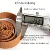 Heavy Cotton Webbing 2 inch - Strap for Bags Making Handles Climbing Strapping view 3