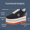 Basic Style for Daily Training Morning Exercises Shoes,kung Fu Tai Chi Shoes for Adults and Children,Black,44 view 3
