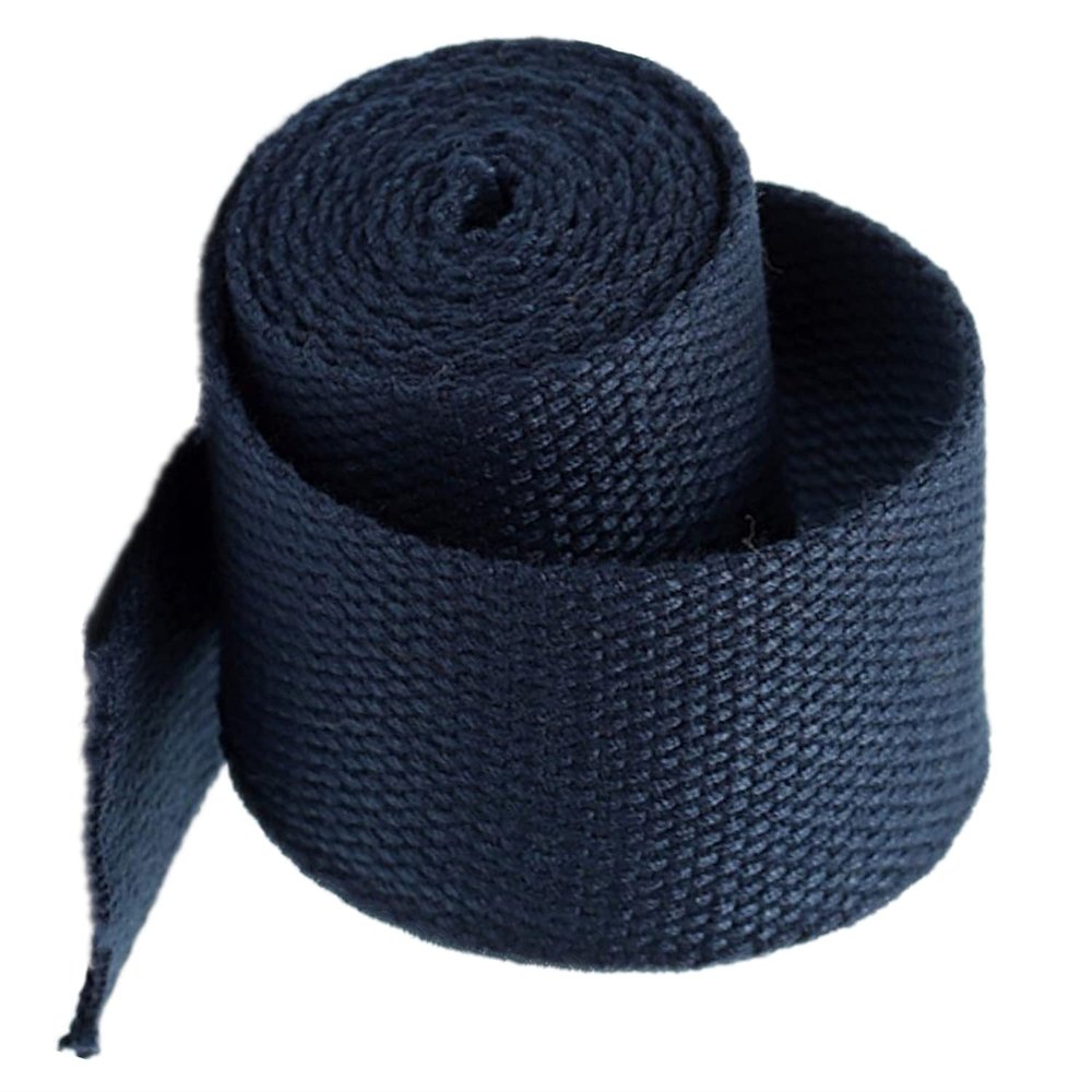 YunYunStrap Heavy Cotton Webbing 2 inch - Strap for Bags Making Handles Climbing Strapping