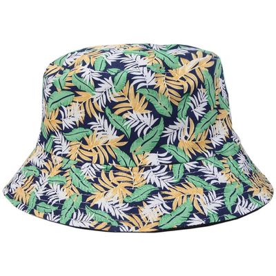Marycan Man Women Bucket Hat Outdoor Sports Fishing Cap Vacation Beach Floral Wide Brim Fisherman Sun Hat, Sports Sunshade hat Leisure Pot hat (Color : Blue, Size : A)