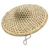 FIDDAA Big Eaves Bamboo Hat Hat, Leaf Rain-Proof Sunshade Hat, Fishing Hat, Dance Props, Decoration view 1