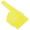 PATIKIL Foam Finger 18 Inch, Giant Foam Hands Number 1 Sports Themed Party Supplies Cheerleading for Sports Events Games Business Birthday Baseball Basketball Soccer Events Team, Yellow view 1