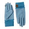 Britt's Knits Thermal Tech Touch Screen Cold Weather Texting Gloves Women, Men for Running, Driving, Working, Hiking - Blue, Large/X-Large view 1