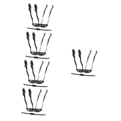 Kisangel 15pcs Adjustable Hard Hat Chin Straps Professional Helmet Bands for Safety Y-Shaped Design Secure Fit for Construction Workers and Outdoor Use