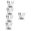 Kisangel 15pcs Adjustable Hard Hat Chin Straps Professional Helmet Bands for Safety Y-Shaped Design Secure Fit for Construction Workers and Outdoor Use