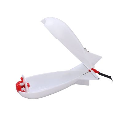 Alomejor Lure Bait Holder, Bait Carp Feeder for Fishing (White)
