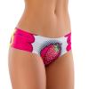 MEMME Womens Thong Panties  PRIDE Collection | LGBTQ+ Prints | Cotton Crotch, Stretch Fit, Tagless, Elastic-Free (US, Alpha, X-Large, Regular, Regular, Kissberry) view 2