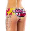 MEMME Womens Thong Panties  PRIDE Collection | LGBTQ+ Prints | Cotton Crotch, Stretch Fit, Tagless, Elastic-Free (US, Alpha, X-Large, Regular, Regular, Kissberry) view 3