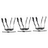 Kisangel 9pcs Adjustable Comfortable Chin Straps for Hard Hats Helmet Bands Easy Installation Stability Essential Construction Safety Accessory