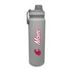 The Fanatic Group Washington State University Mom 24 oz. Stainless Steel Bottle - Gray view 1