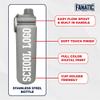 The Fanatic Group Washington State University Mom 24 oz. Stainless Steel Bottle - Gray view 2