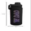 The Fanatic Group University of Washington Dad 24 oz. Stainless Steel Bottle - Black view 2