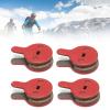 Cryfokt Disc Brake Pad Set, Disc Brake Pad Wear Heat Dissipation Noiseless with Circlip for Domestic Disc Brake Pads view 2