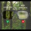 HTS HUNTERSKY Q37 Powersports Motorcycle anti fog riding Goggles eyewear glasses, hunting Shooting Airsoft Skydiving Dustproof Windproof view 3