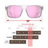 EAZYRUN ER00 P1A Polarized sports Crystal Trendy Sunglasses for Women, Fishing Running Driving Hiking golf Pickleball Beach Gifts and Outdoors view 2