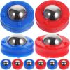 Operitacx 16 Pcs Mini Shuffleboard Replacement, Pucks Tabletop Shuffleboard Board, Mini Beads Roller Replacement Set for Accessories Pucks Set view 1
