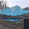 DIBAKO Blue Camo Net 5x10ft 10x16ft 10x20ft, 13x16ft 13x20ft 16.4x20ft 10x10ft, Military Camouflage Netting, Mesh Sun Shade for Courtyard Awning Party Ocean Swimming Pool (Size : 1.5mx1.5m/5x5ft) view 4