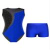 Freebily Kids Girls Sleeveless Gymnastic Leotard with Booty Shorts Tumbling Ballet Dance Outfits Athletic Dancewear Royal Blue 6 Years view 1