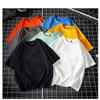 Summer Men's Cotton T-Shirt Casual Loose Short Sleeve T-Shirt Mens Tee Tops Men Shirt view 2
