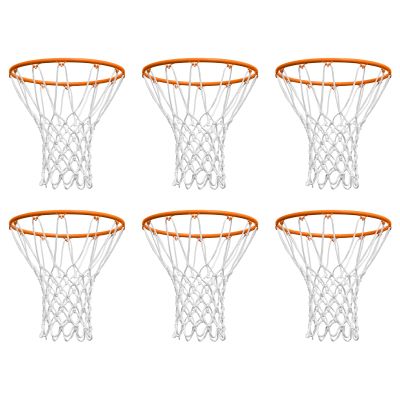 NEIJIANG Basketball Net Replacement Outdoor, Upgraded Thickening Heavy Duty, All Weather Anti Whip, Fits Standard Indoor or Outdoor 12 Loops Rim