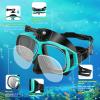 Nearsighted Snorkeling Gear for Adults Youth, Professional Shortsighted Full Dry Top Silicone Snorkel Set, Anti-Fog Diving Mask with Detachable Camera Mount for Scuba Diving, Spearfishing, Freediving view 3