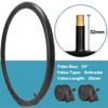 2 Pack 24x2.125 Cruiser Beach Bike Tires and Inner Tubes Pair Bicycle Tires view 4