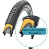 2 Pack Anti-Puncture 27.5"x1.95" Bike Tires with 2 Levers and with or Without 2 Inner Tubes (27.5x1.95-2 Tires 2 Levers) view 2