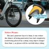 2 Pack Anti-Puncture 27.5"x1.95" Bike Tires with 2 Levers and with or Without 2 Inner Tubes (27.5x1.95-2 Tires 2 Levers) view 3