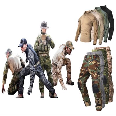 Elite Tribe Emerson G3 Combat Shirt Pants Tactical Military bdu Pants (Pants Black, X-Large)