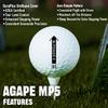 agape MP5 Black 5-Piece DuraPlus Urethane Golf Balls, Superior Distance, High Greenside Spin & Piercing Trajectory, Perfect Golf Gift for Men Women Skilled Players (1 Dozen, 12-Balls) view 4